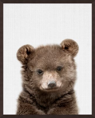 Art - Peekaboo Baby Bear 17" x 21"