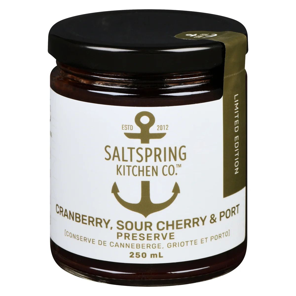Spread - Cranberry, Sour Cherry &amp; Port Preserve 250 mL