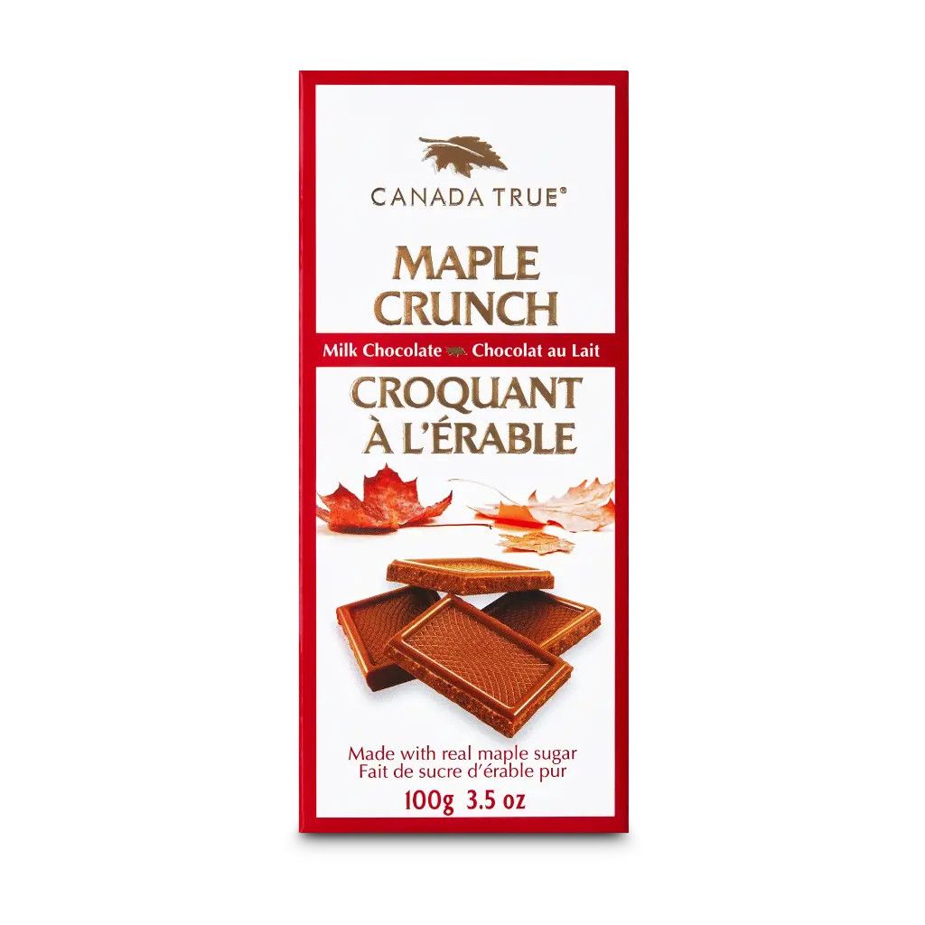 Chocolate Bar Maple Crunch 100g