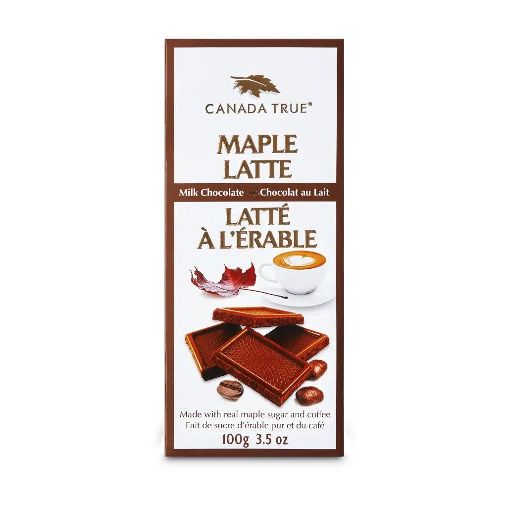 Chocolate Bar Maple Latte 100g