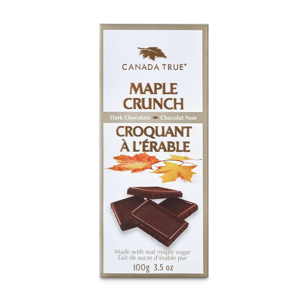 Chocolate Bar Dark Maple Crunch 100g