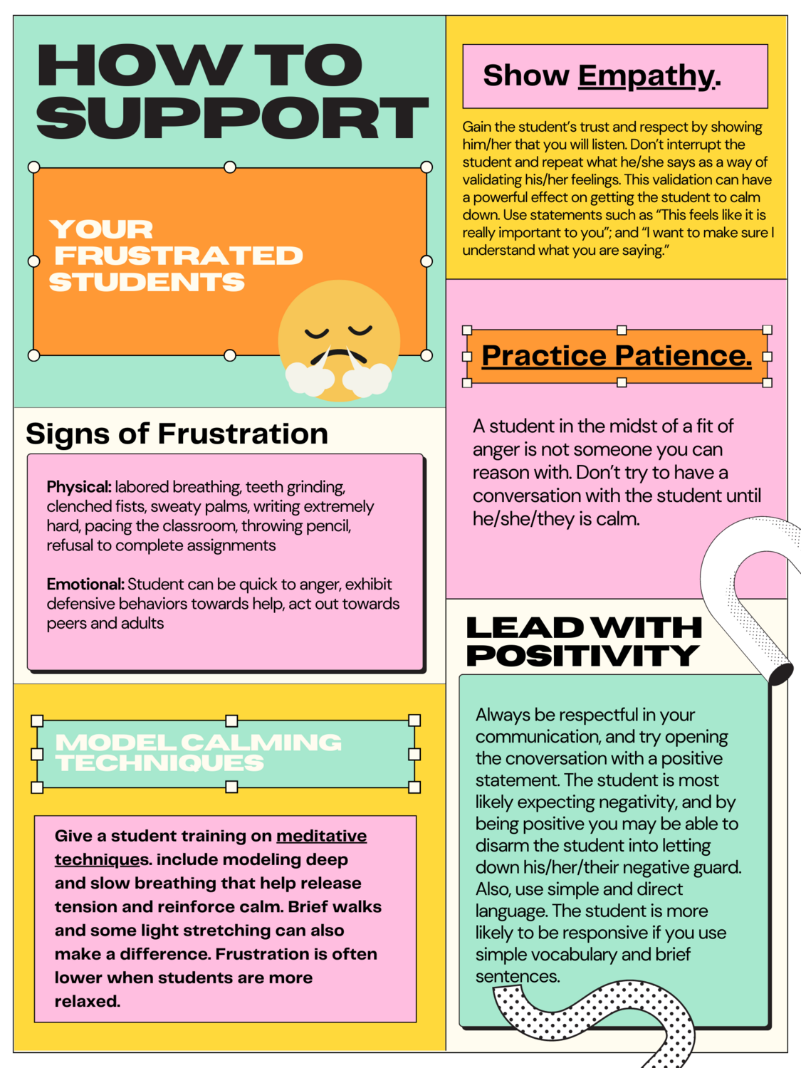 Supporting Frustrated Students