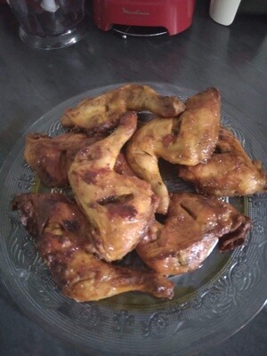 Cuisses de poulet au four