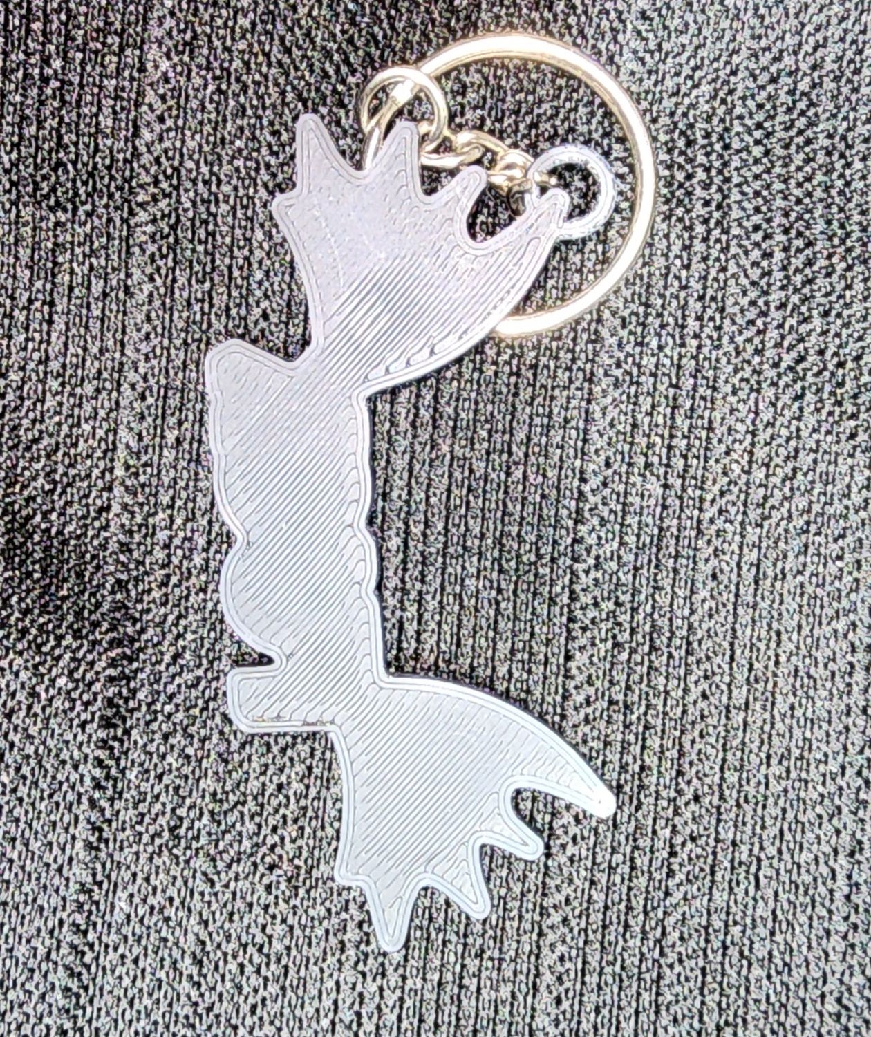 Flying F*** keychain