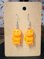 Pumpkin MycroMini earrings Pumpkin MycroMini earrings