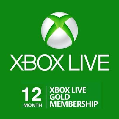 Xbox Live 12 Month Gold subscription US Store