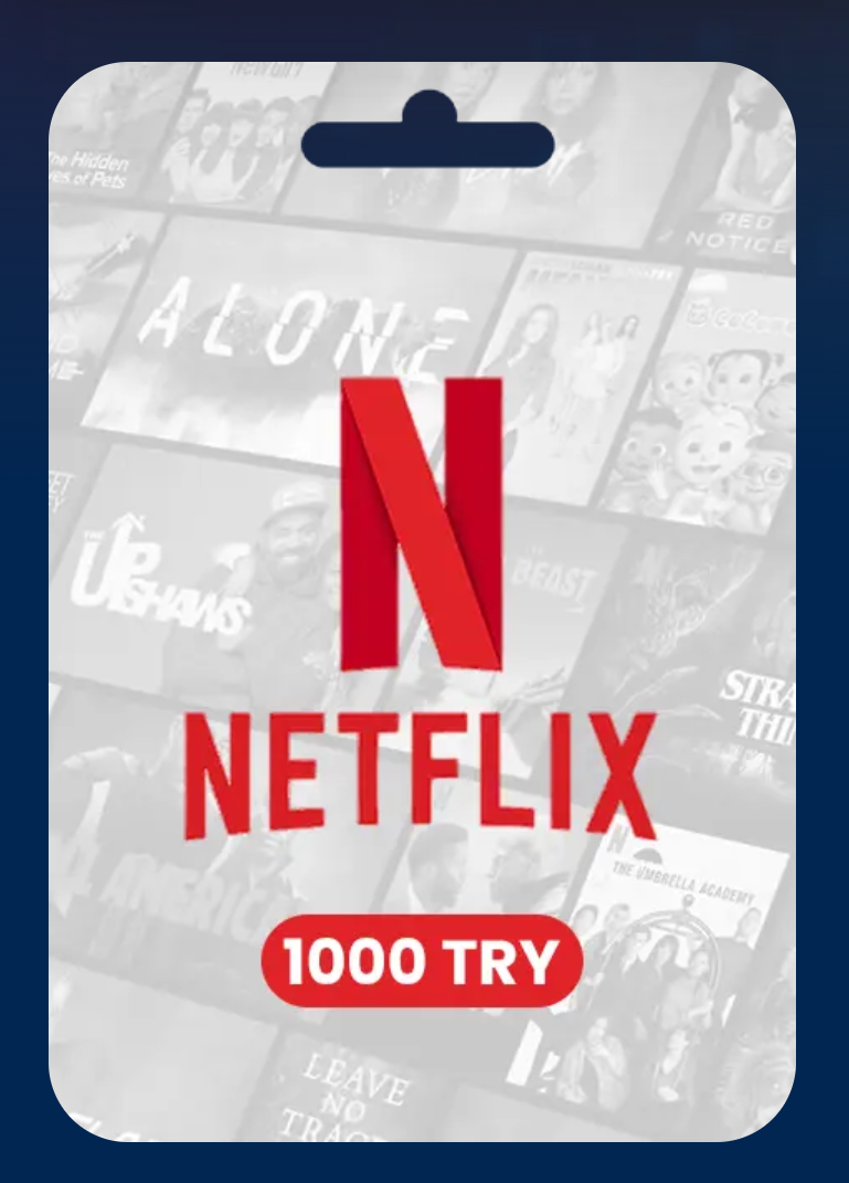 Netflix Türkei/Turkey/Türkiye Credit/s 1000₺ (Turkisch Lira)