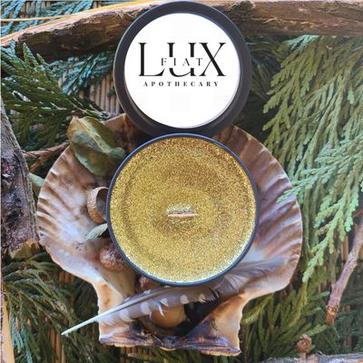 Illuminate Spell Candle Kit | 3 ounce candle | LUXURY | Handcrafted | Coconut Soy Scented Candle with Herbs | Hand Poured |