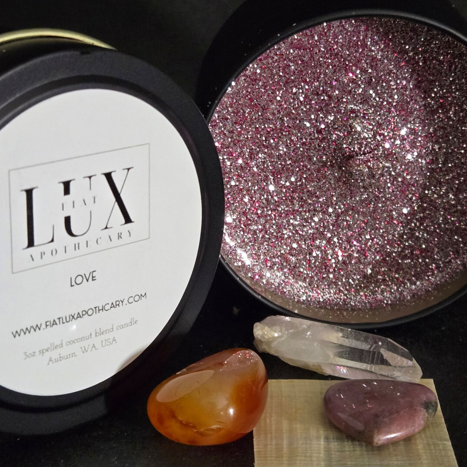 The Love Candle – 3 oz Spelled Conjure Ritual Kit