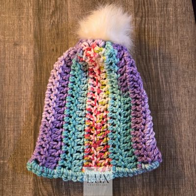 Elysia—Hand-Crocheted Beanie