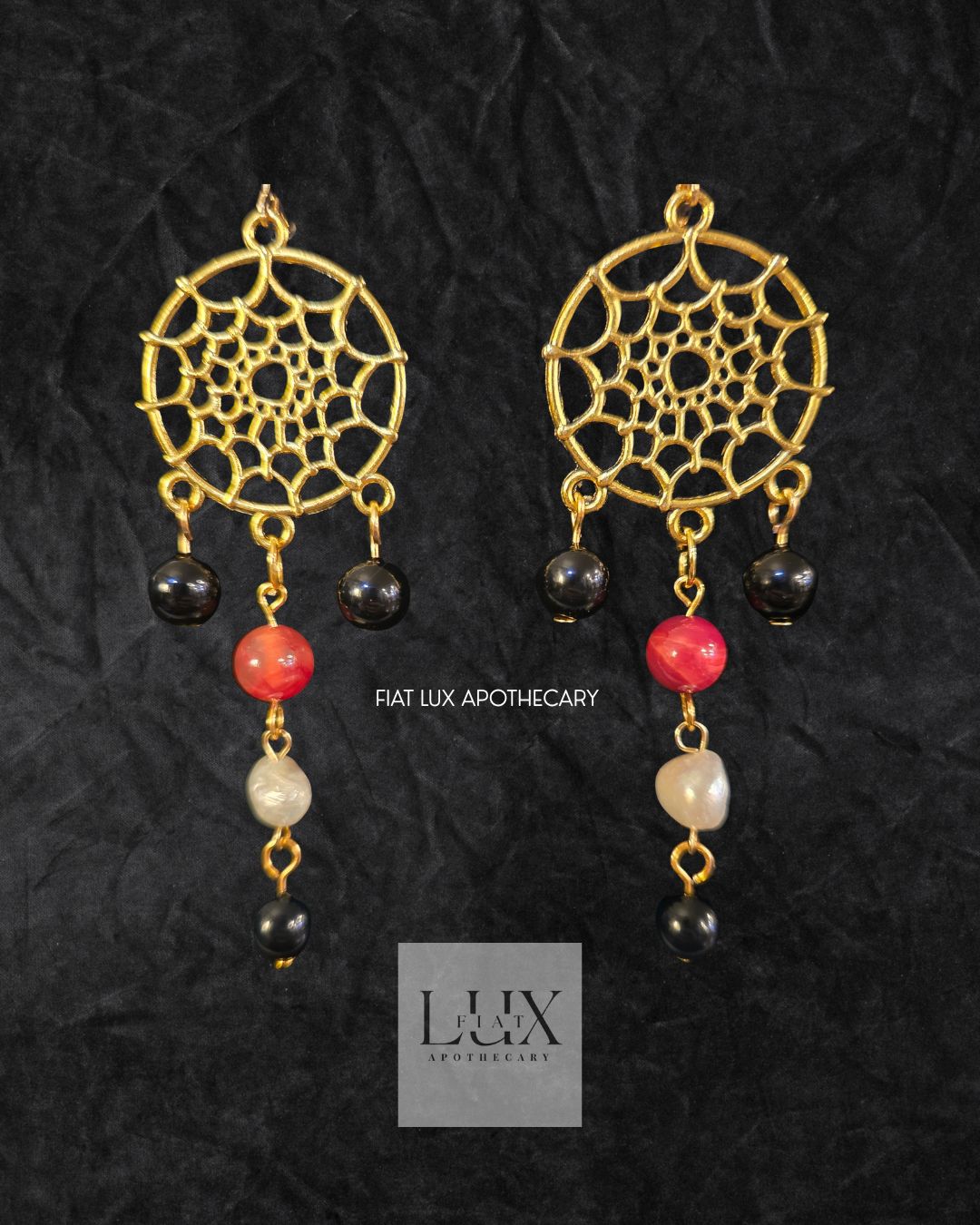 Ignis Lunae – Sacred Earrings