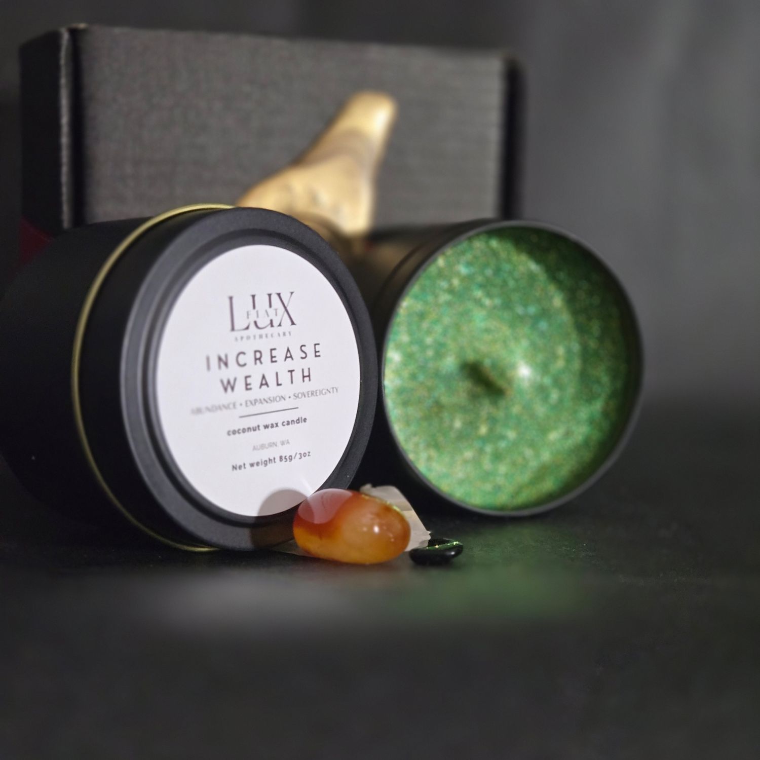 Increase Wealth Spelled Conjure Candle Ritual Kit