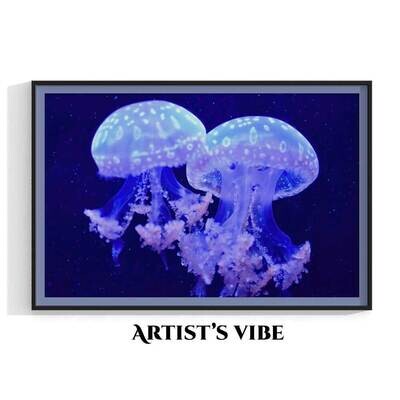 Iridescent JellyFish Photo