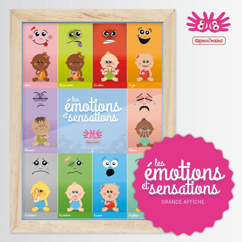 Affiches Signes2mains - Le Trio