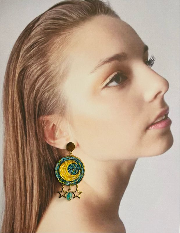 Starry earrings