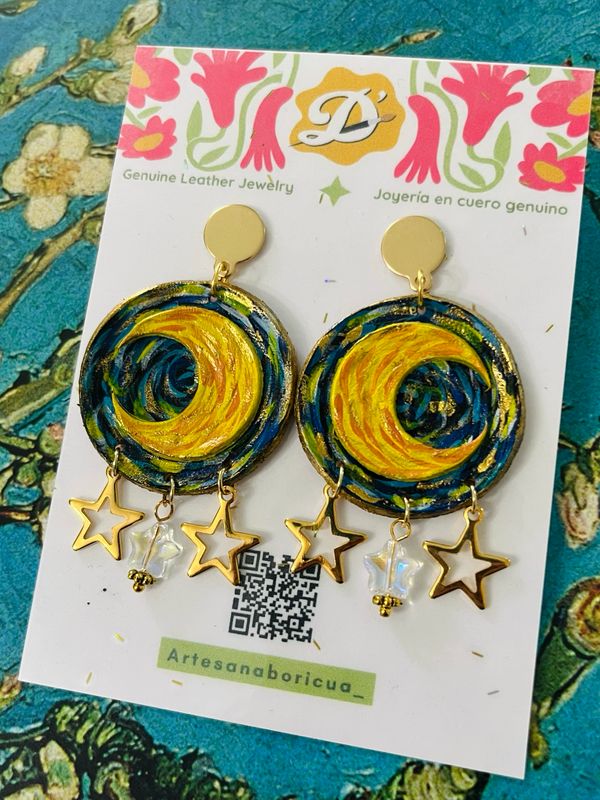 Starry earrings