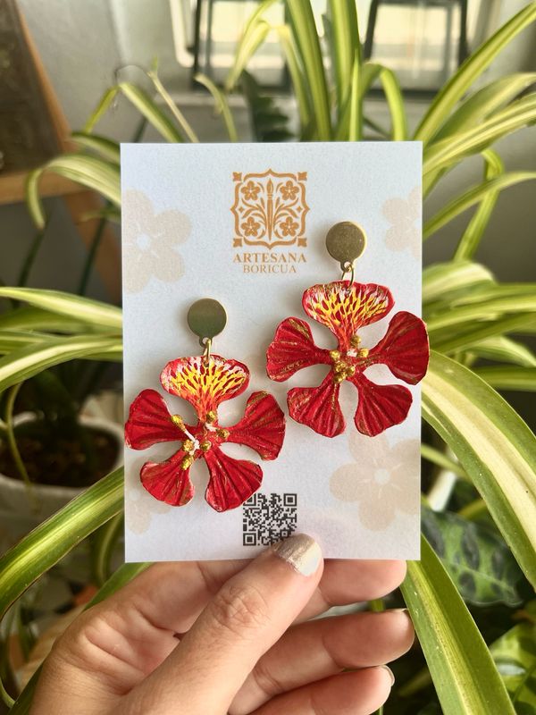 Flamboyán flower 2”