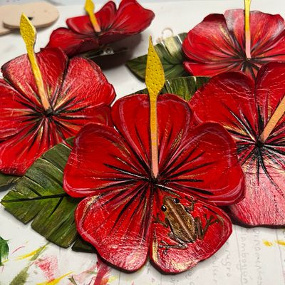 Flor de Maga para el cabello