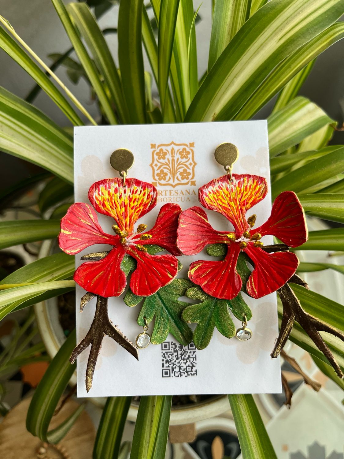 Flamboyán, ramas y verdor