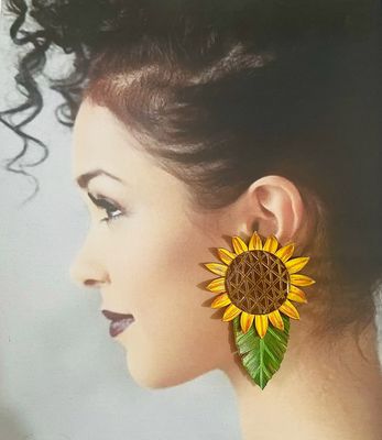 Girasol 3” con hoja