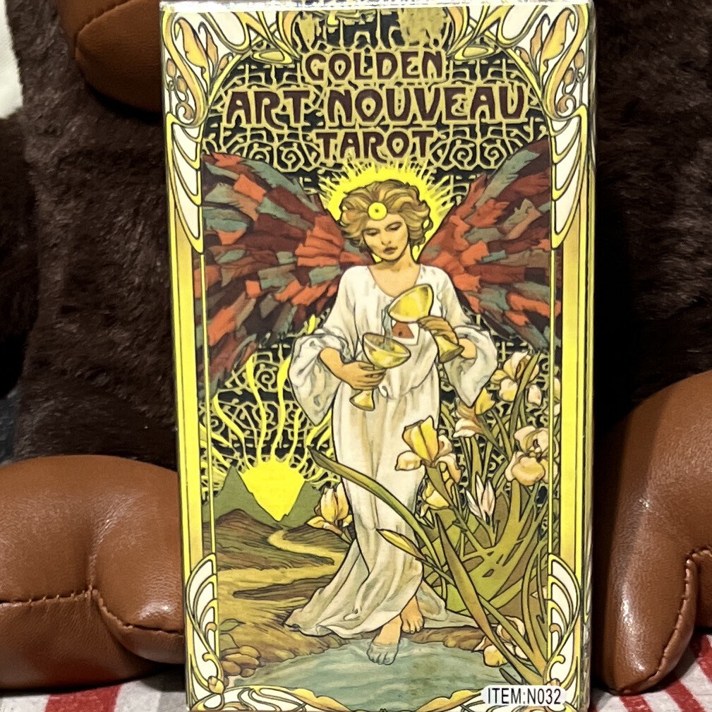 Golden Art Nouveau Tarot