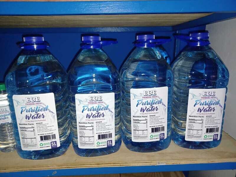 5 L  bottle purifier  water