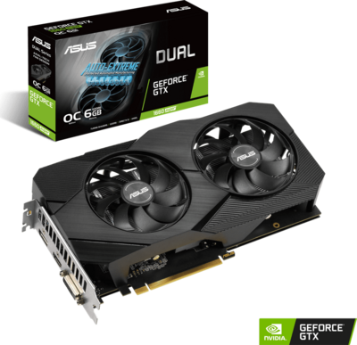 Asus Dual GeForce GTX 1660 Super 6GB OC Edition
