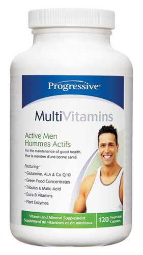 Progressive MultiVitamins for Active Men (120 capsules)
