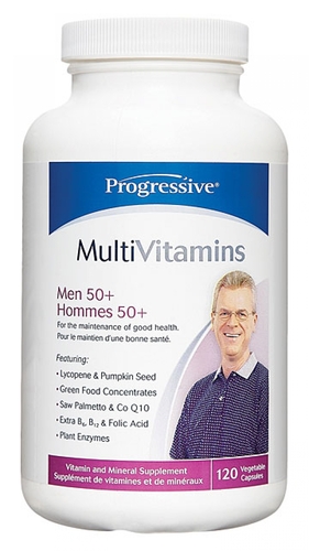 Progressive MultiVitamin for Men 50+ (120 capsules)