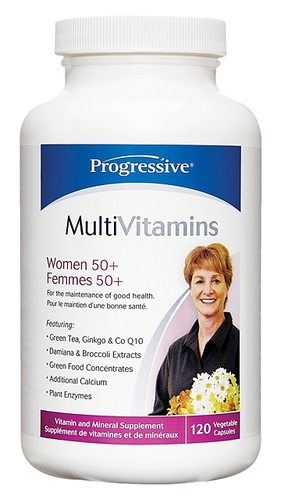 Progressive MultiVitamin for Women 50+ (120 capsules)