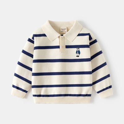 بولوشيرت اوف وايت مخطط نيلي