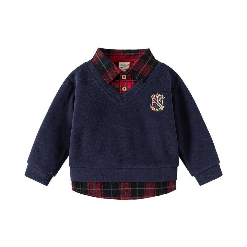 جاكيت ستايل قميص احمر