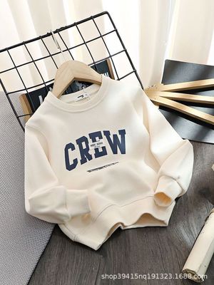 CREW تيشيرت بهاري ابيض