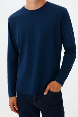 تيشيرت رجالي نيلي