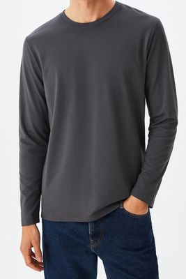 تيشيرت رجالي رمادي