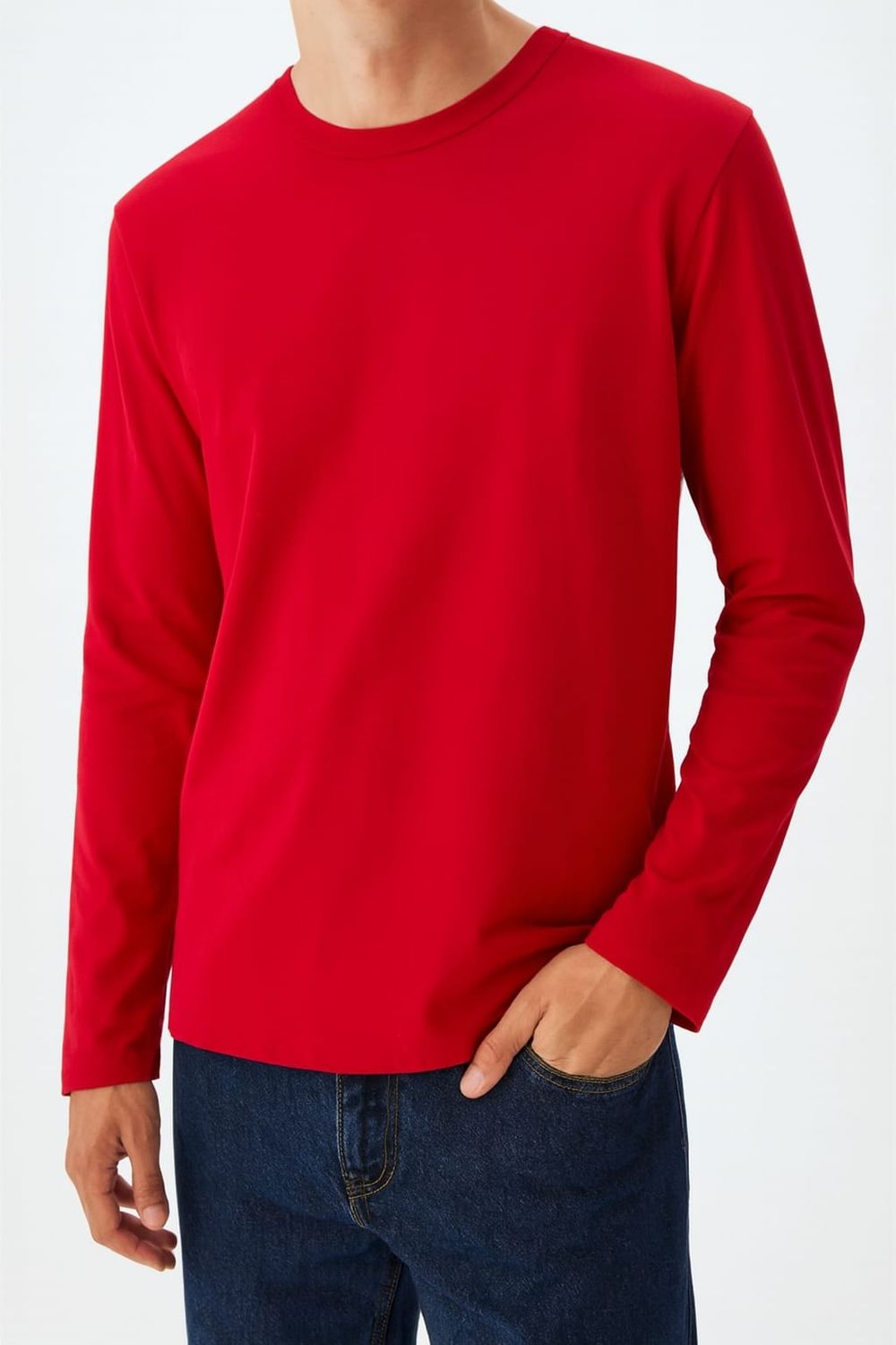 تيشيرت رجالي احمر