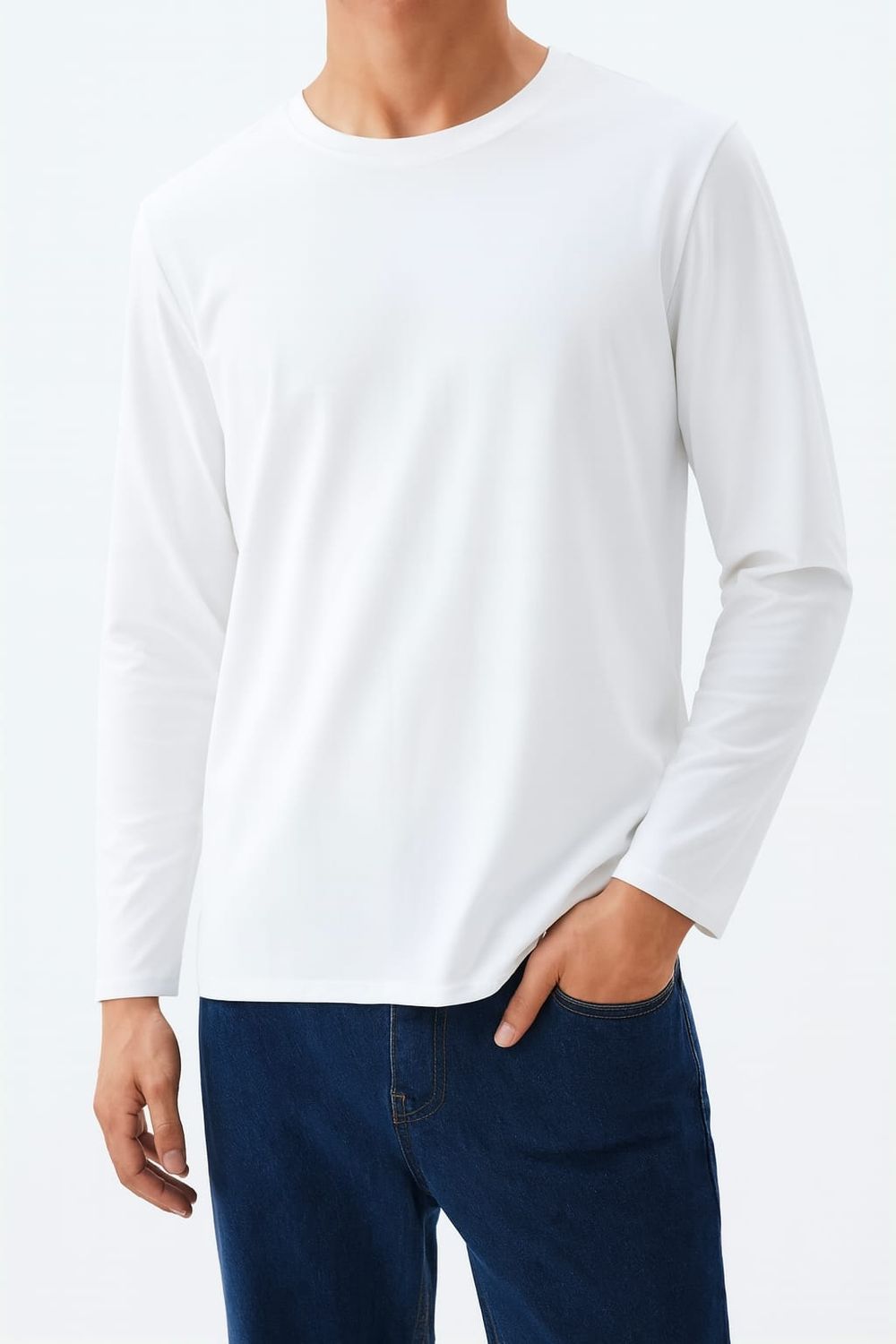 تيشيرت رجالي ابيض