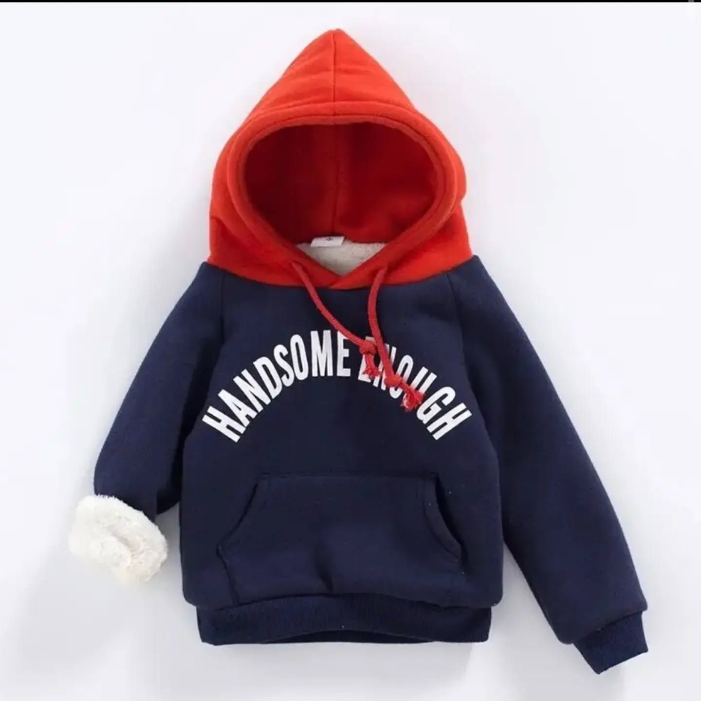 هودي مبطن نيلي