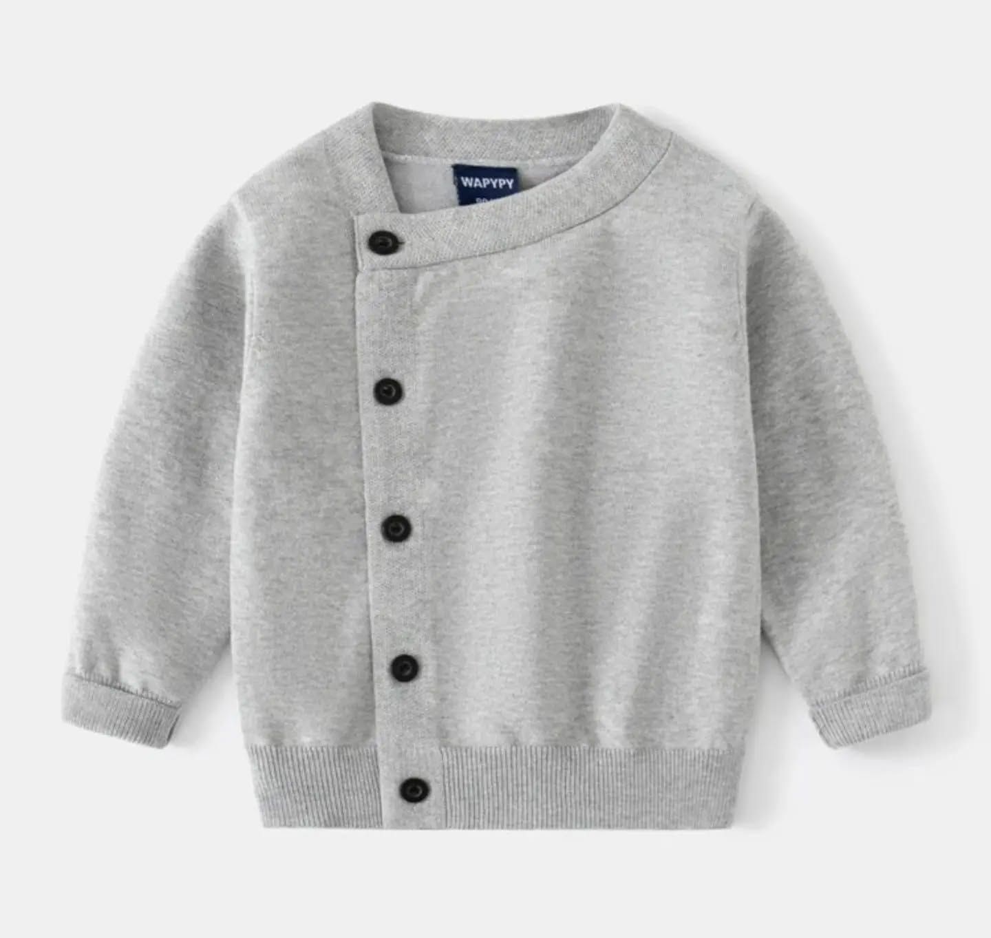 جاكيت رصاصي بدون ياخه