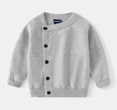 جاكيت رصاصي بدون ياخه