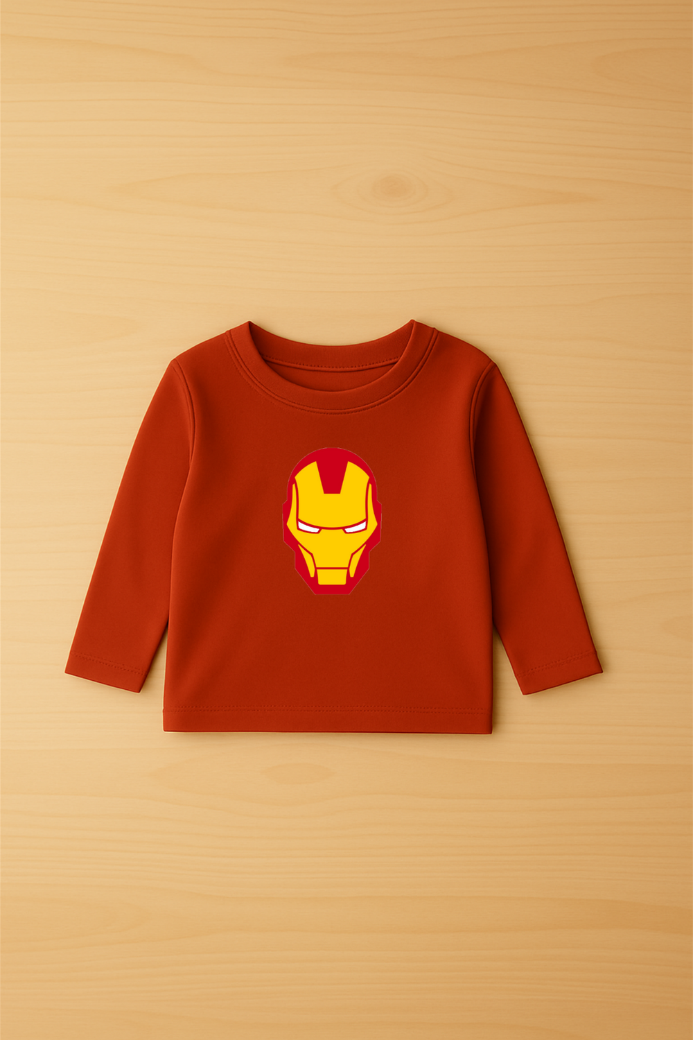 تيشيرت اطفال ايرونمان احمر