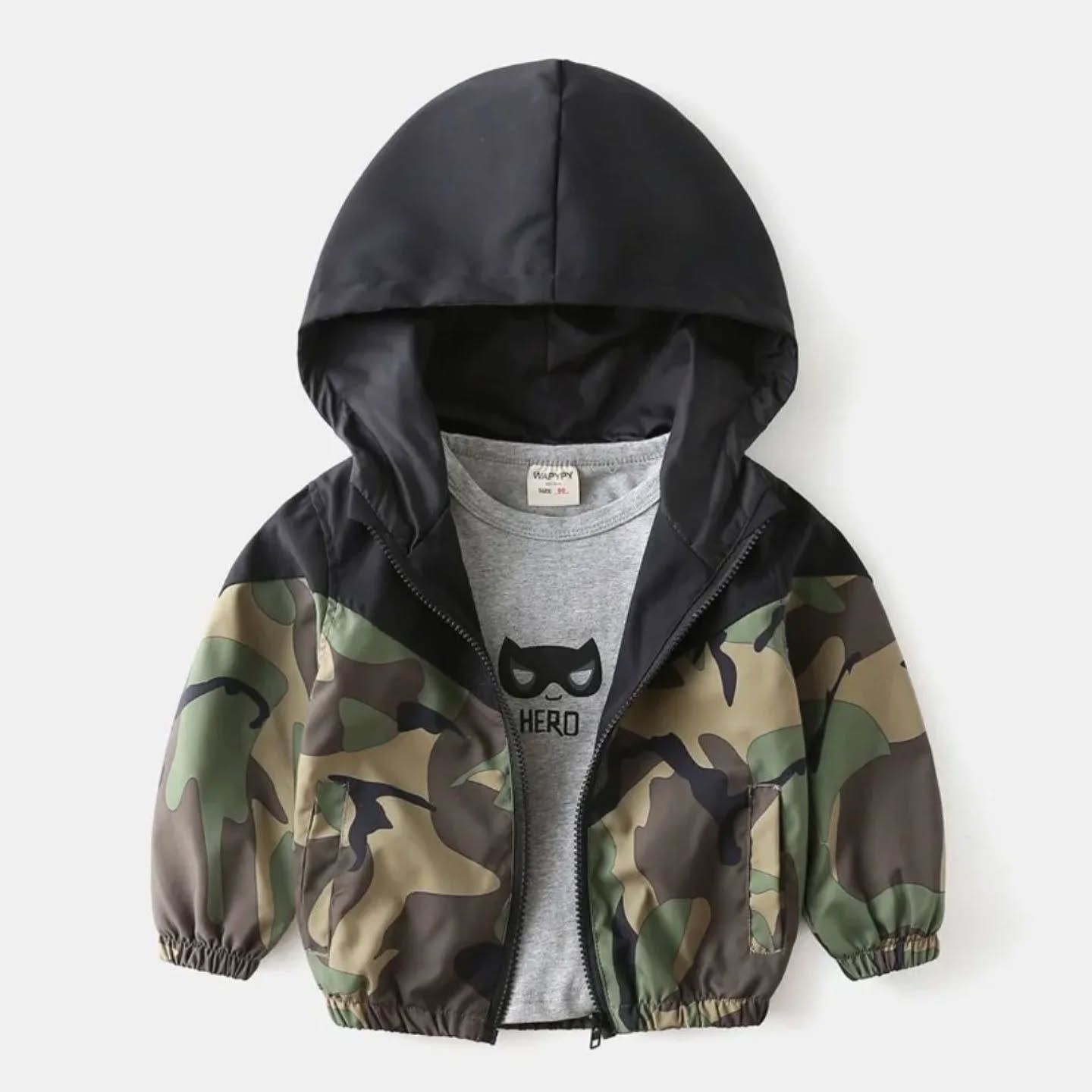 قمصلة عسكري واسود