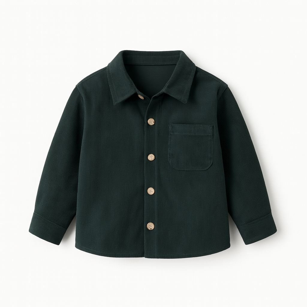 قميص زيتوني ردن