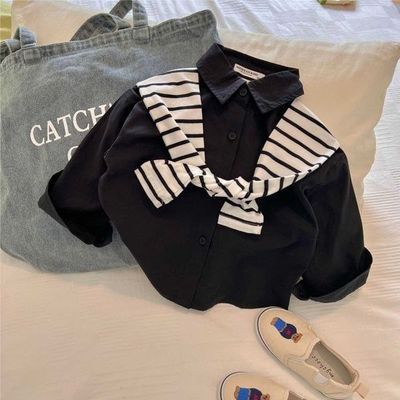 قميص اسود ردن