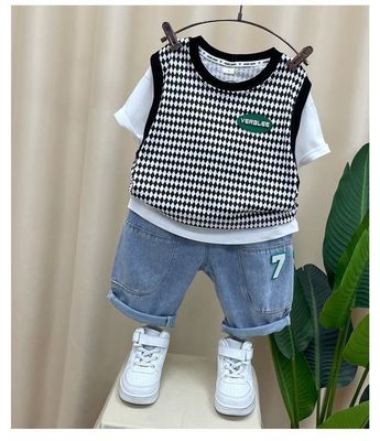 طقم ستايل يلك مع بنطرون كابوي