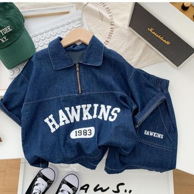 طقم كابوي ازرق HAWKINS