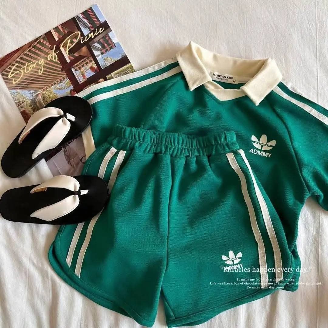 تراكسوت أديداس اخضر