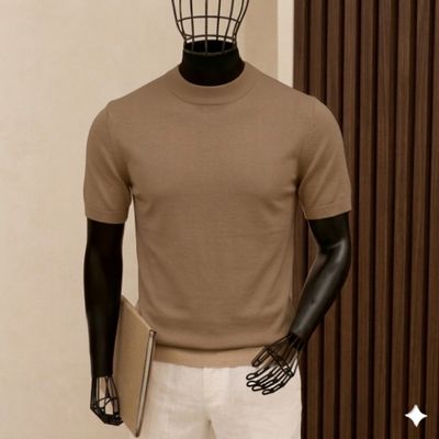 تيشيرت رجالي مودرن بيجي