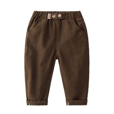 بنطلون كتان جوزي دكمتين