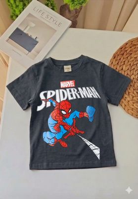 تيشيرت سوبرمان اسود نفطي